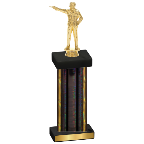 Single Black Glacier Shooter Trophy