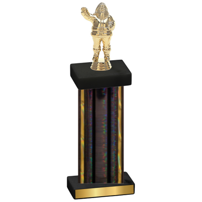 Single Black Glacier Holiday Trophy