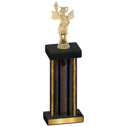 Single Black Glacier Academics Trophy