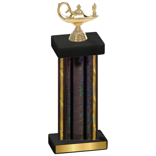 Single Black Glacier Academics Trophy