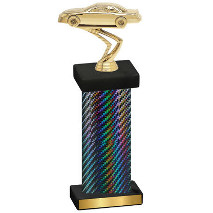 Single Black Carbon Fiber Cars Trophy