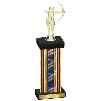 Single Flag USA Archery Trophy