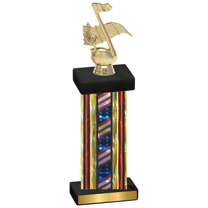 Single Flag USA Music Trophy