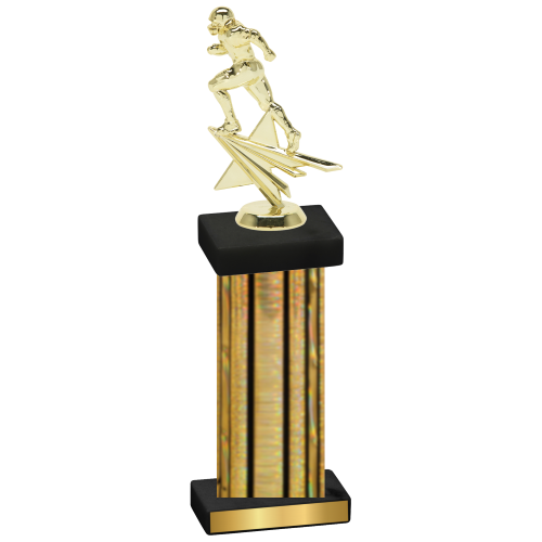 Single Gold Glacier Football Trophy