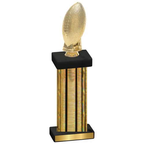 Single Gold Glacier Football Trophy