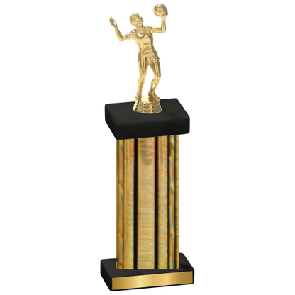 Single Gold Glacier Volleyball Trophy