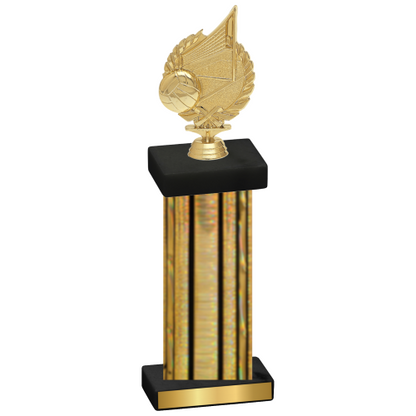 Single Gold Glacier Volleyball Trophy