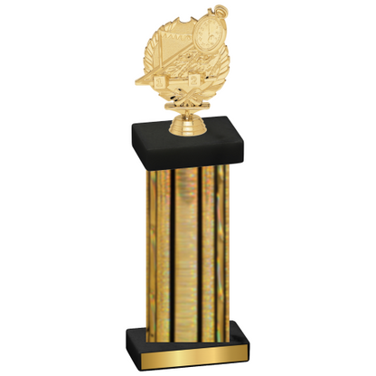 Single Gold Glacier Swimming Trophy