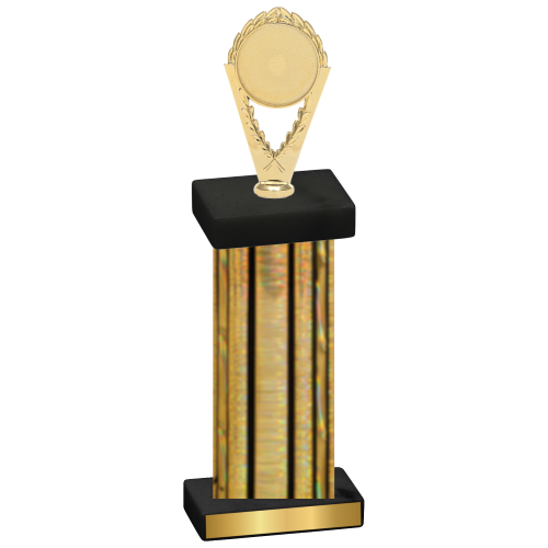 Single Gold Glacier Insert Trophy