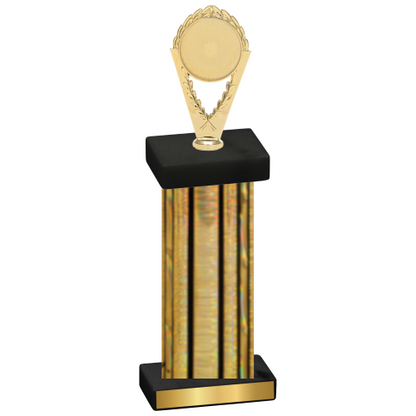 Single Gold Glacier Insert Trophy