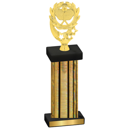 Single Gold Glacier Pickleball Trophy