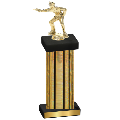 Single Gold Glacier Shooter Trophy