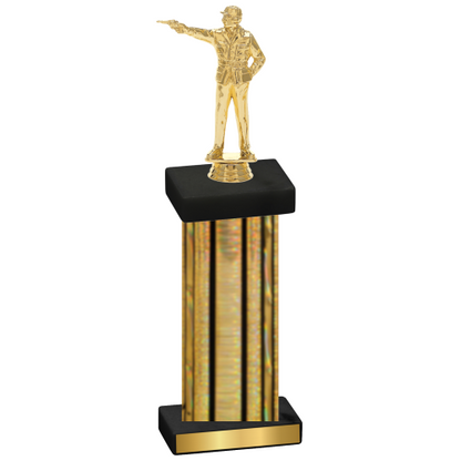 Single Gold Glacier Shooter Trophy