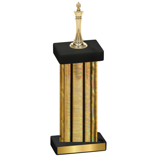 Single Gold Glacier Chess Trophy