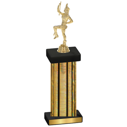 Single Gold Glacier Majorette Trophy