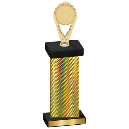 Single Gold Carbon Fiber Insert Trophy