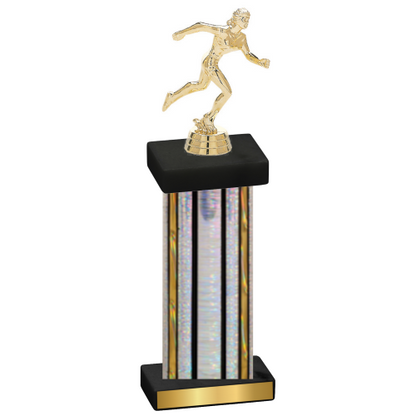 Single Silver Glacier Running Trophy