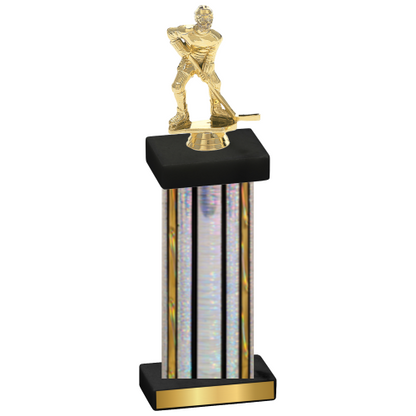 Single Silver Glacier Hockey Trophy