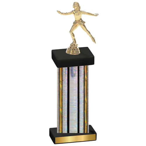 Single Silver Glacier Skater Trophy