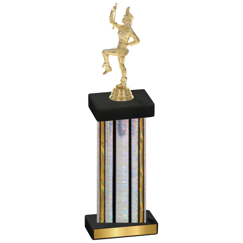 Single Silver Glacier Majorette Trophy