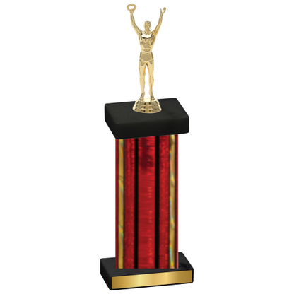 Single Red Glacier Victory Trophy