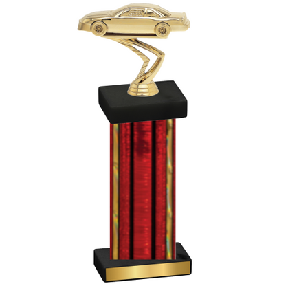 Single Red Glacier Cars Trophy