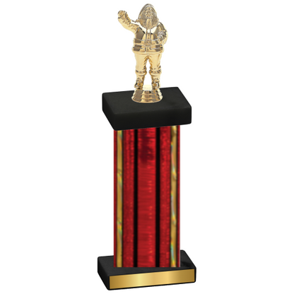 Single Red Glacier Holiday Trophy