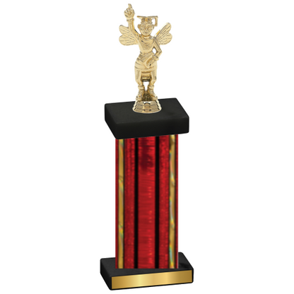 Single Red Glacier Academics Trophy