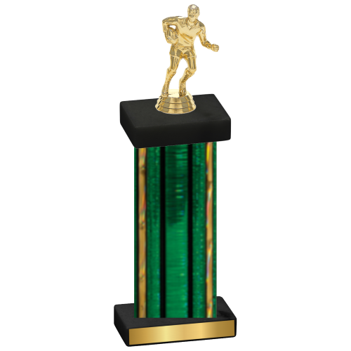 Single Green Glacier Rugby Trophy