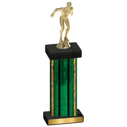 Single Green Glacier Swimming Trophy