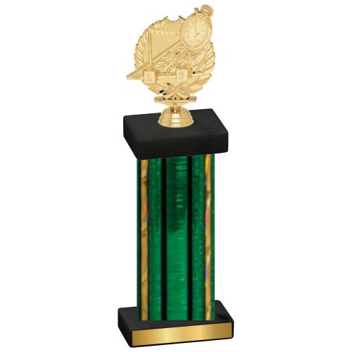 Single Green Glacier Swimming Trophy