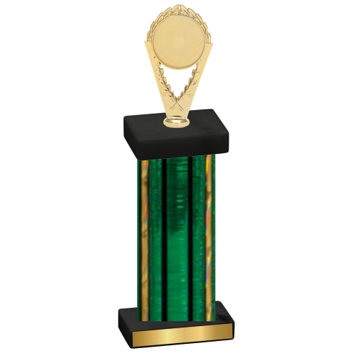 Single Green Glacier Insert Trophy