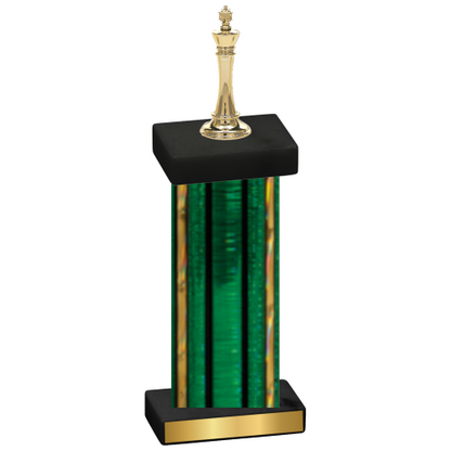 Single Green Glacier Chess Trophy