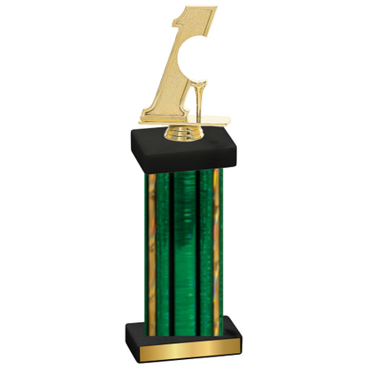 Single Green Glacier Golf Trophy