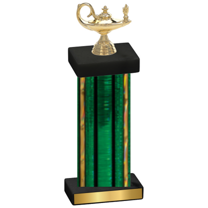 Single Green Glacier Academics Trophy