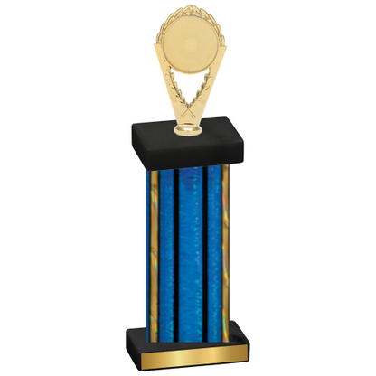 Single Blue Glacier Insert Trophy