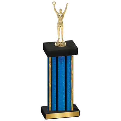 Single Blue Glacier Victory Trophy