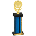 Single Blue Glacier Pickleball Trophy