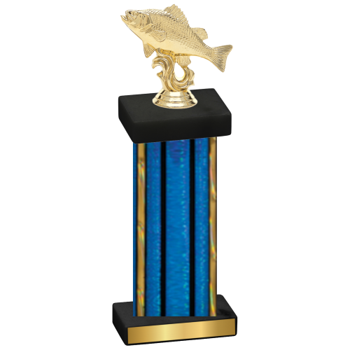 Single Blue Glacier Fishing Trophy