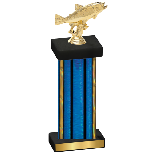 Single Blue Glacier Fishing Trophy