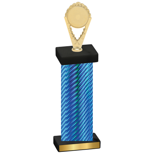 Single Blue Carbon Fiber Insert Trophy