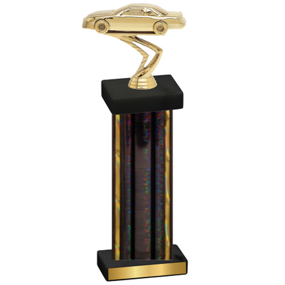 Single Black Glacier Cars Trophy