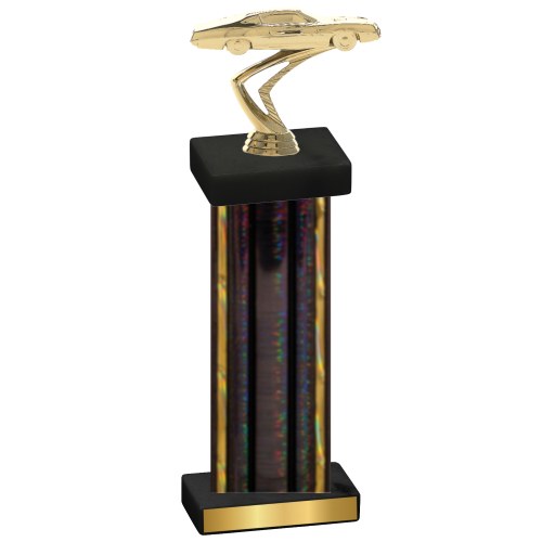 Single Black Glacier Cars Trophy