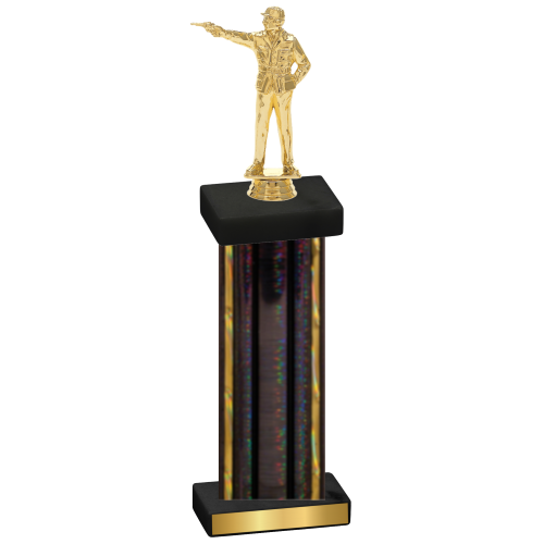 Single Black Glacier Shooter Trophy