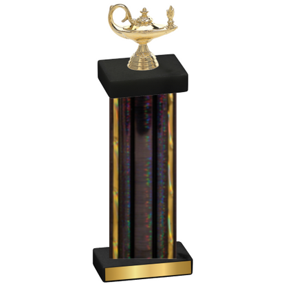 Single Black Glacier Academics Trophy