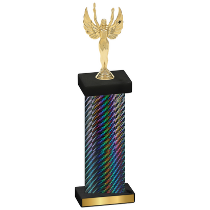 Single Black Carbon Fiber Victory Trophy