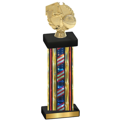 Single Flag USA Basketball Trophy