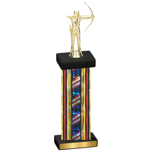 Single Flag USA Archery Trophy