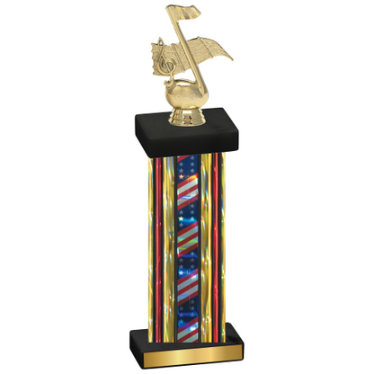 Single Flag USA Music Trophy