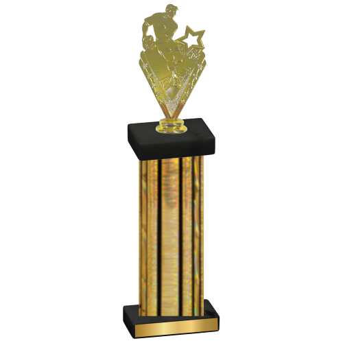 Single Gold Glacier Rugby Trophy